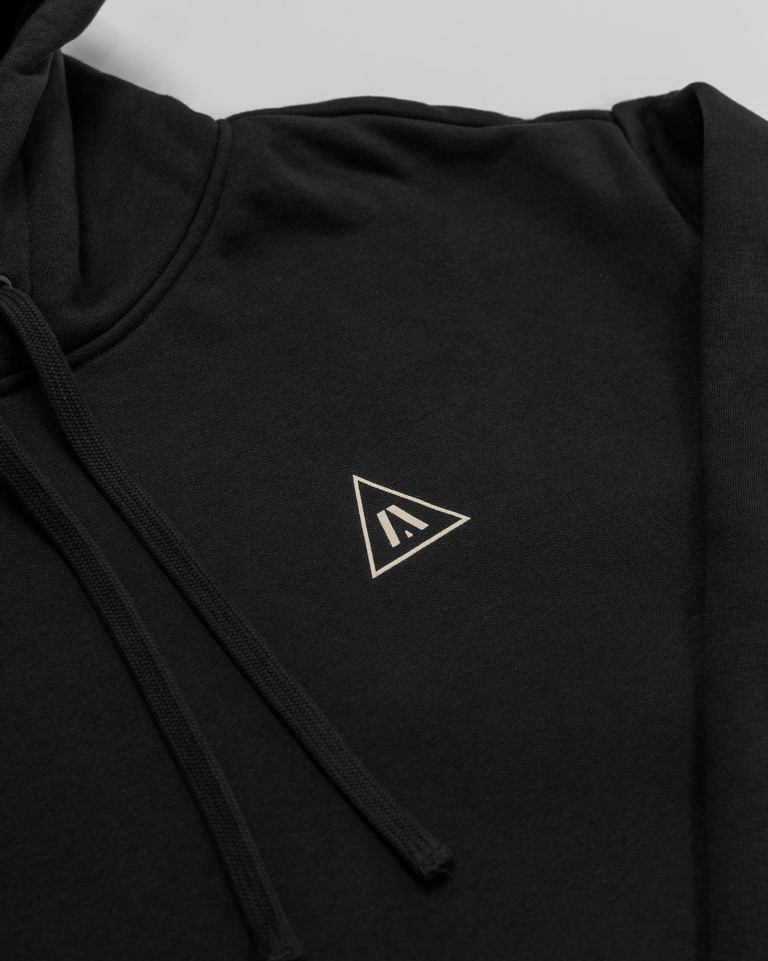 Triangle Hoodie Black