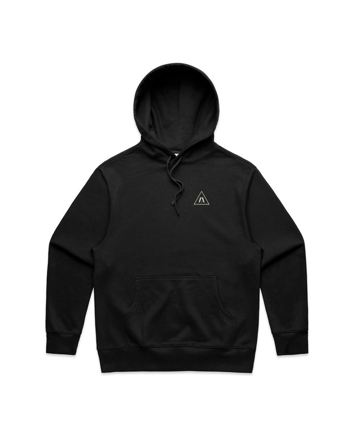Triangle Hoodie Black