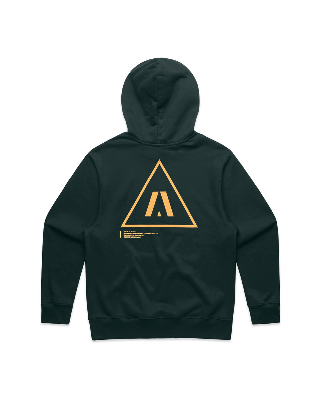 Triangle Hoodie Pine Green