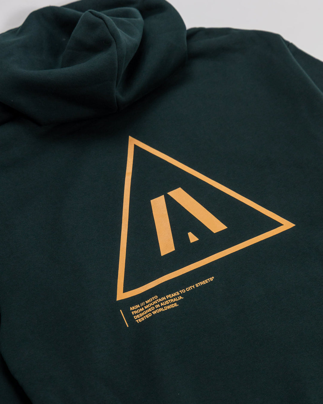 Triangle Hoodie Pine Green