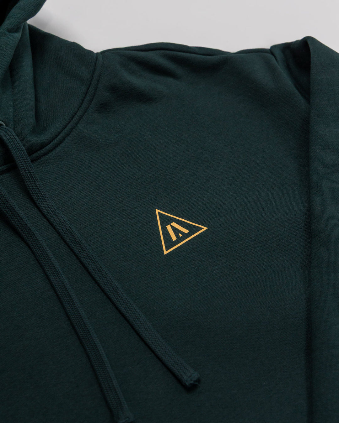 Triangle Hoodie Pine Green