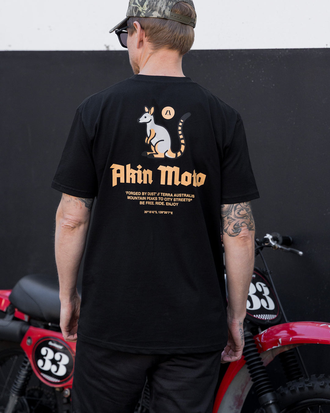 Terra Australis Tee Black