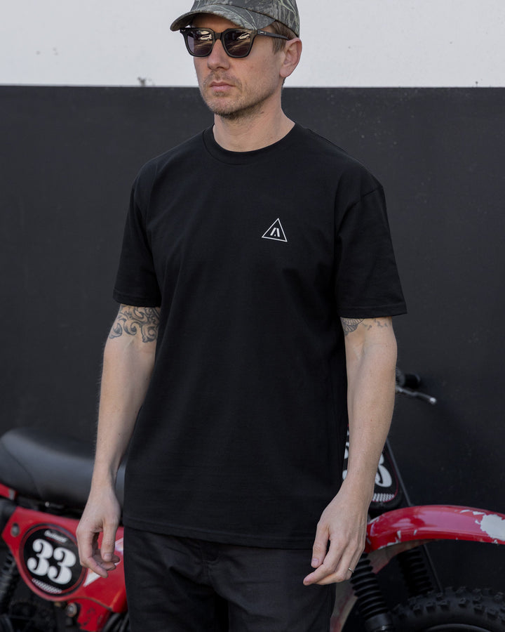 Triangle Tee Black
