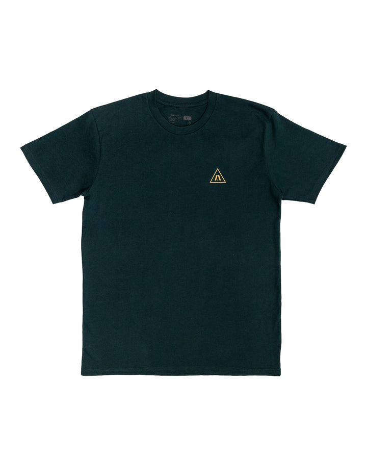 Triangle Tee Pine Green