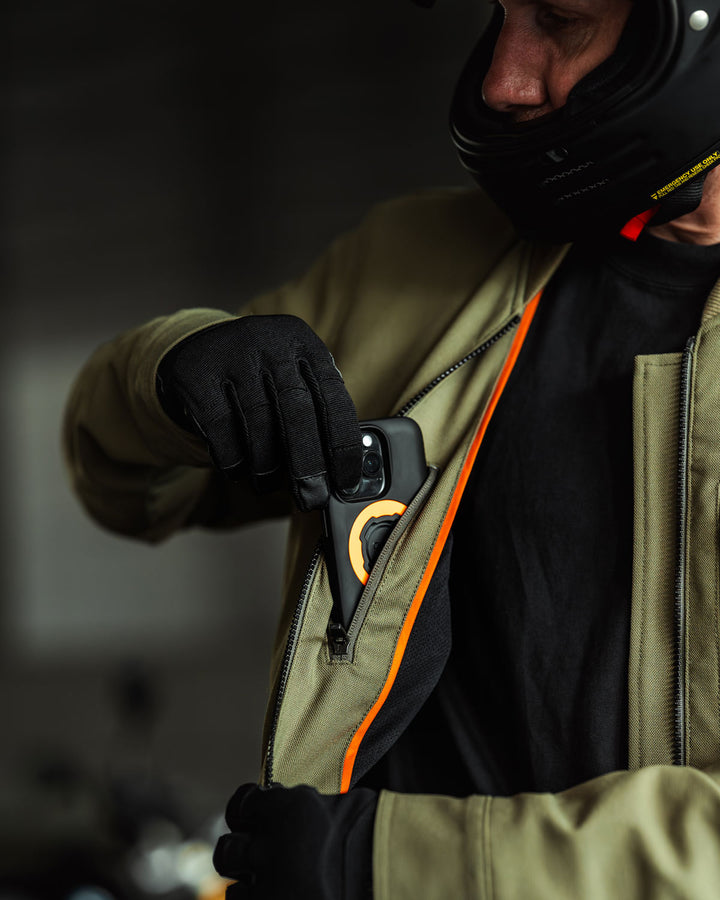 Airborne Bomber Motorcycle Jacket