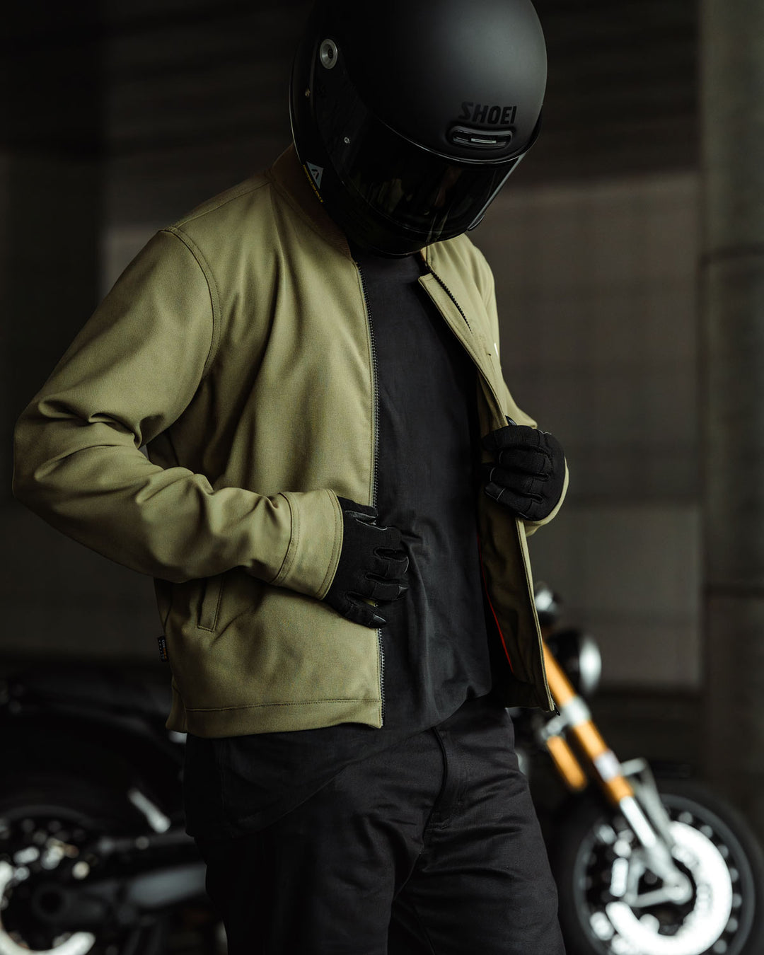 Airborne Bomber Motorcycle Jacket