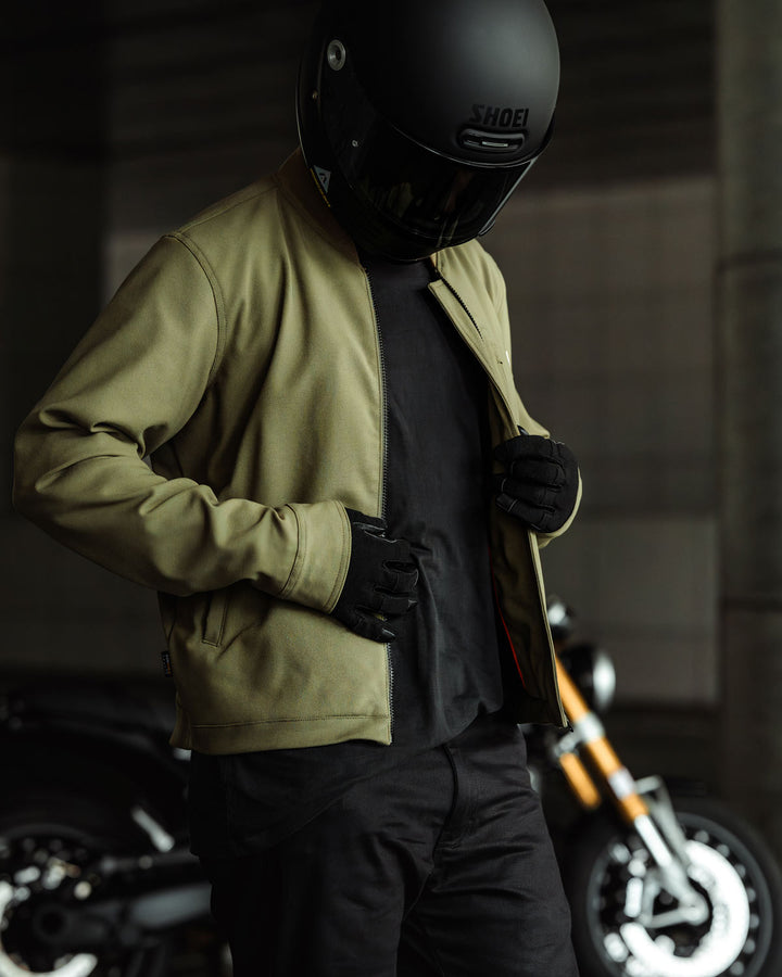 Airborne Bomber Motorcycle Jacket