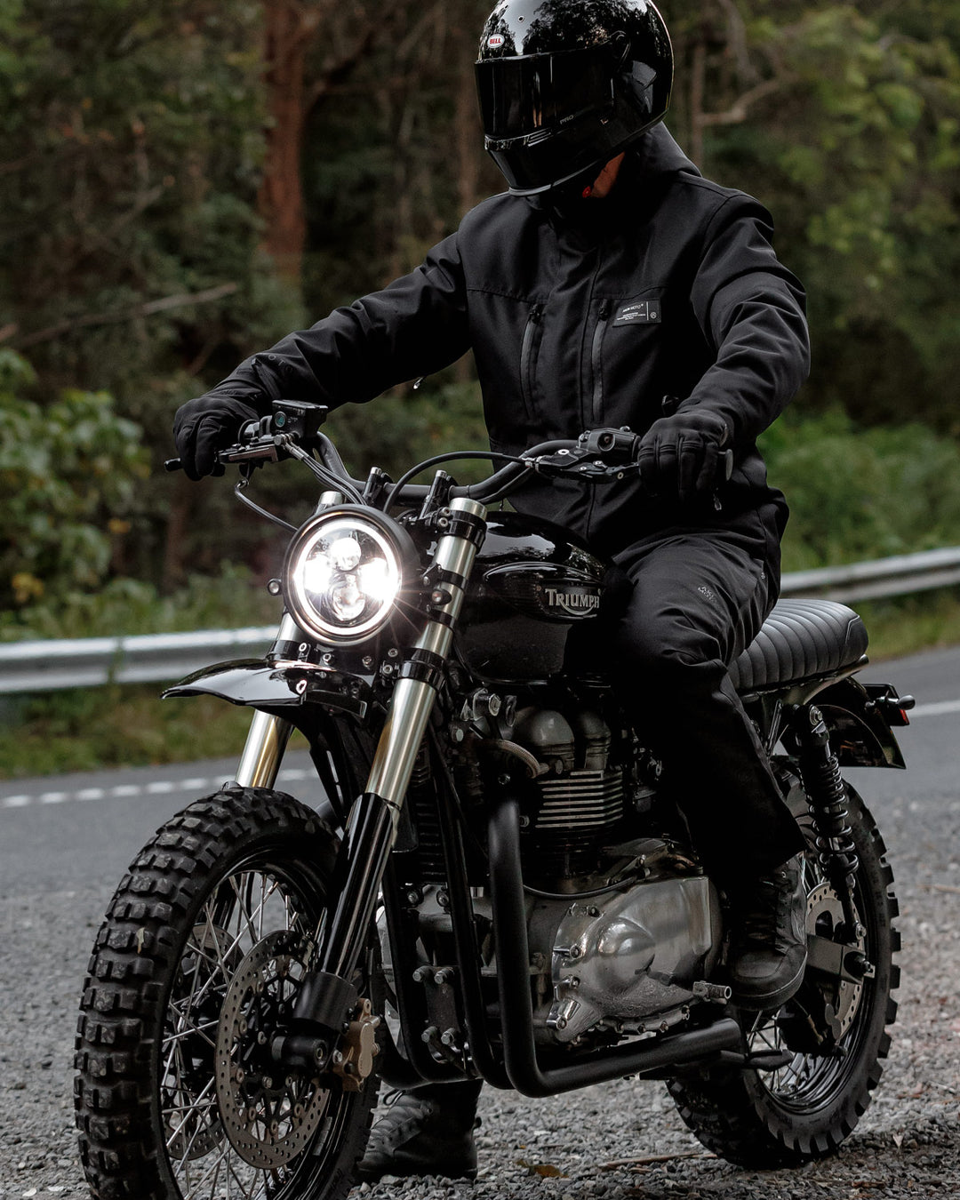 Alpha 4.0 Motorcycle Jacket - Black