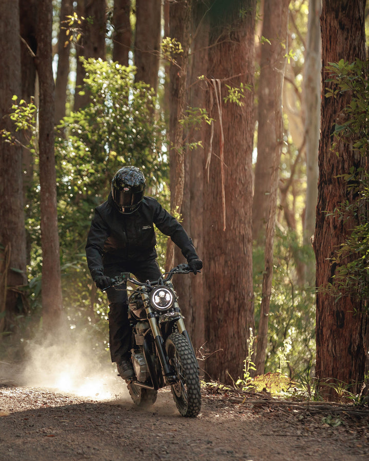 Alpha 4.0 Motorcycle Jacket - Black