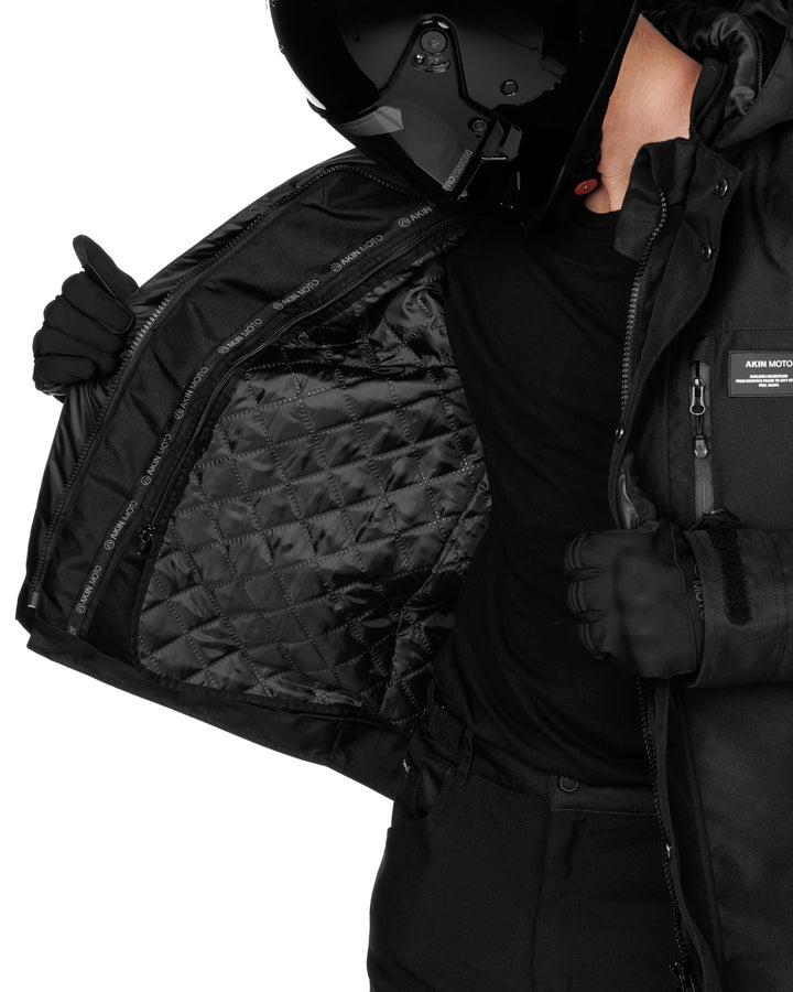 Alpha 4.0 Motorcycle Jacket - Black