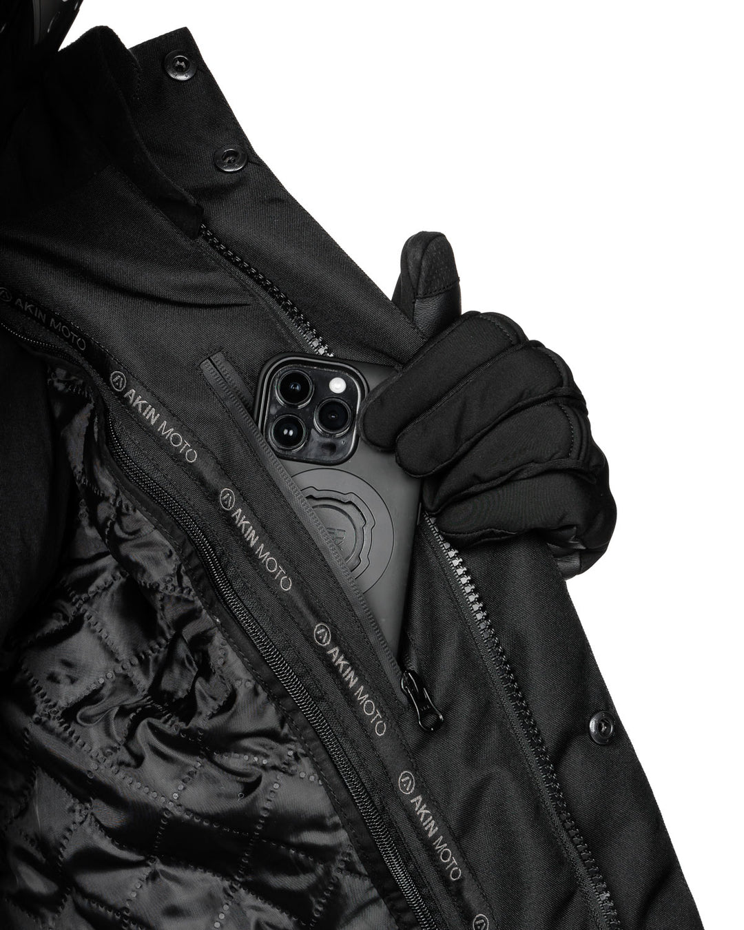 Alpha 4.0 Motorcycle Jacket - Black
