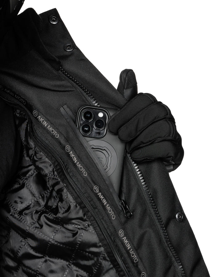 Alpha 4.0 Motorcycle Jacket - Black
