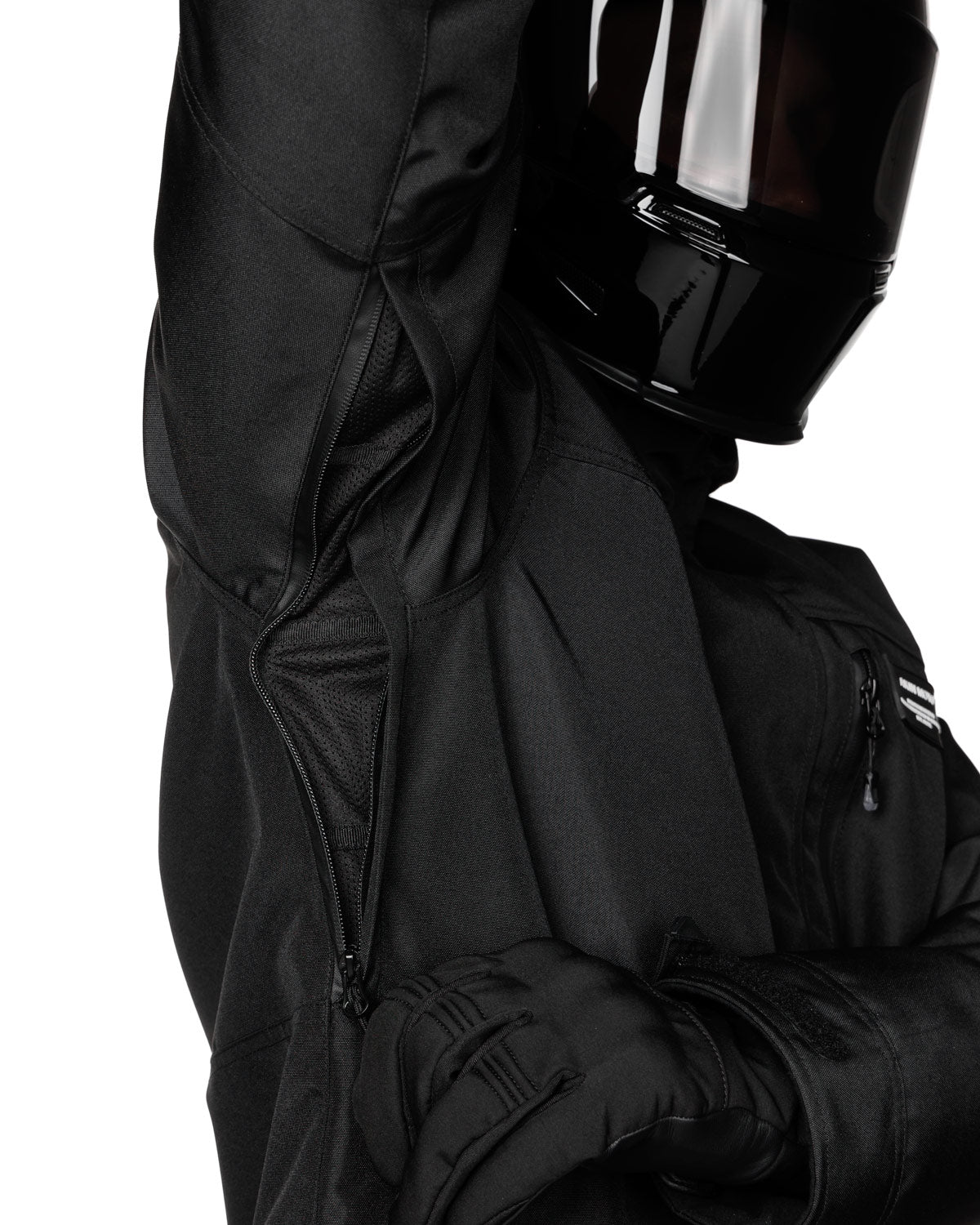 ALPHA MOTORCYCLE JACKET 4.0 - BLACK