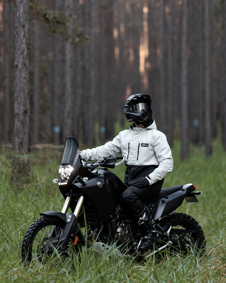 Alpha 4.0 Motorcycle Jacket - White