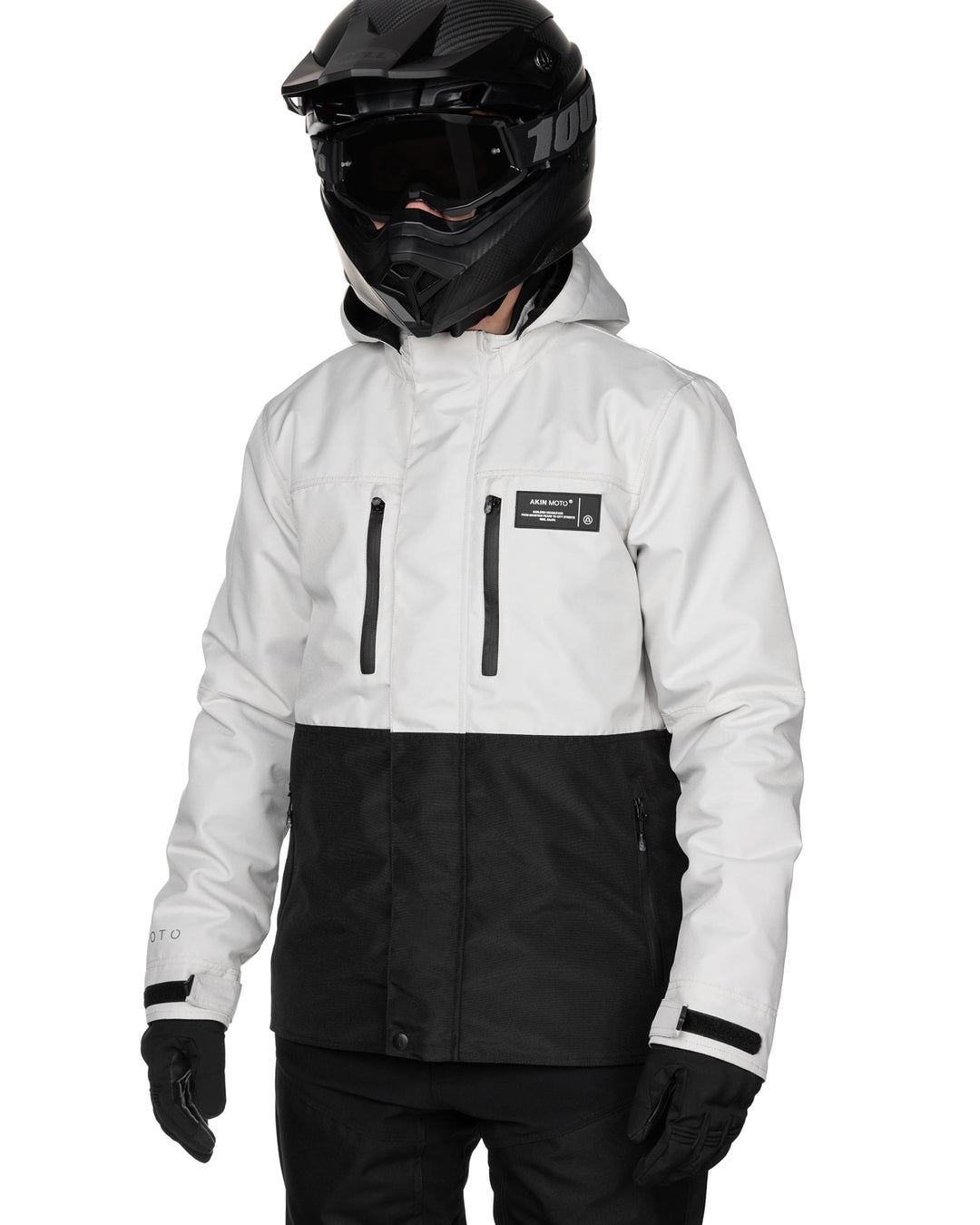 Alpha 4.0 Motorcycle Jacket - White