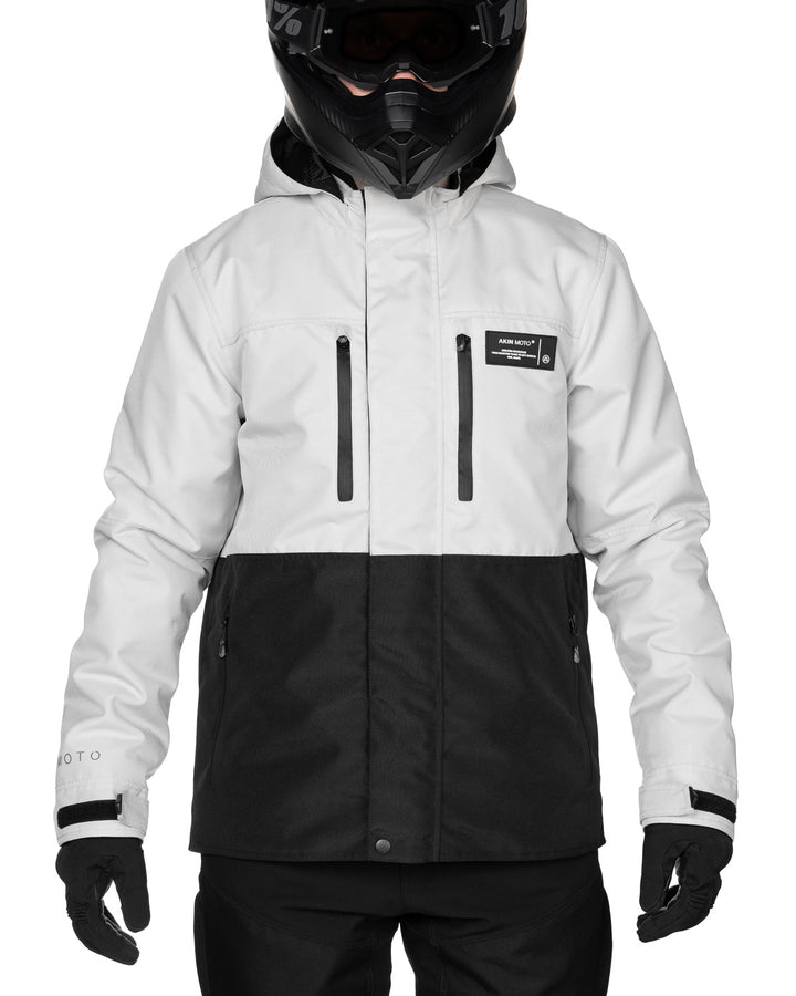 Alpha 4.0 Motorcycle Jacket - White