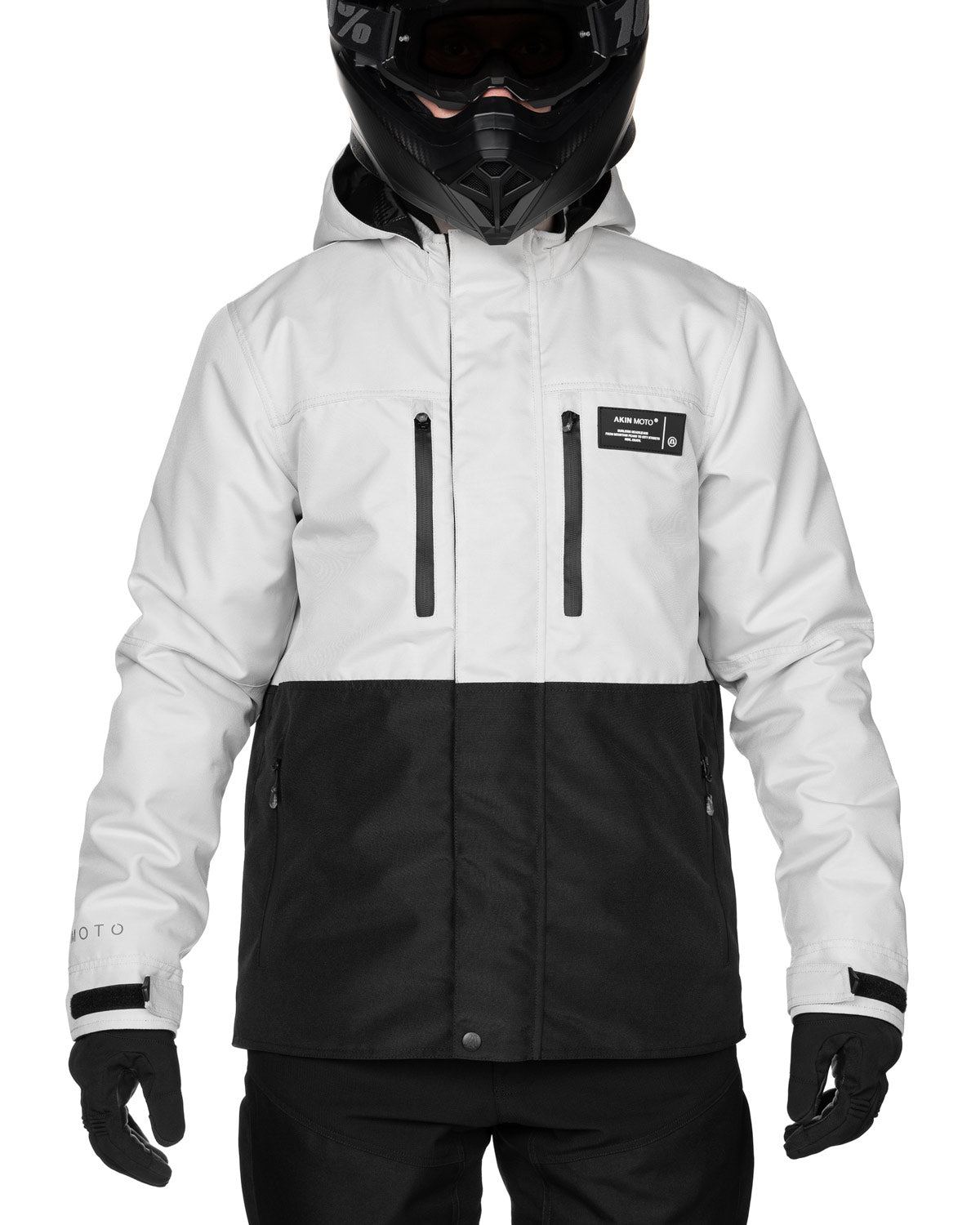 ALPHA MOTORCYCLE JACKET 4.0 - WHITE