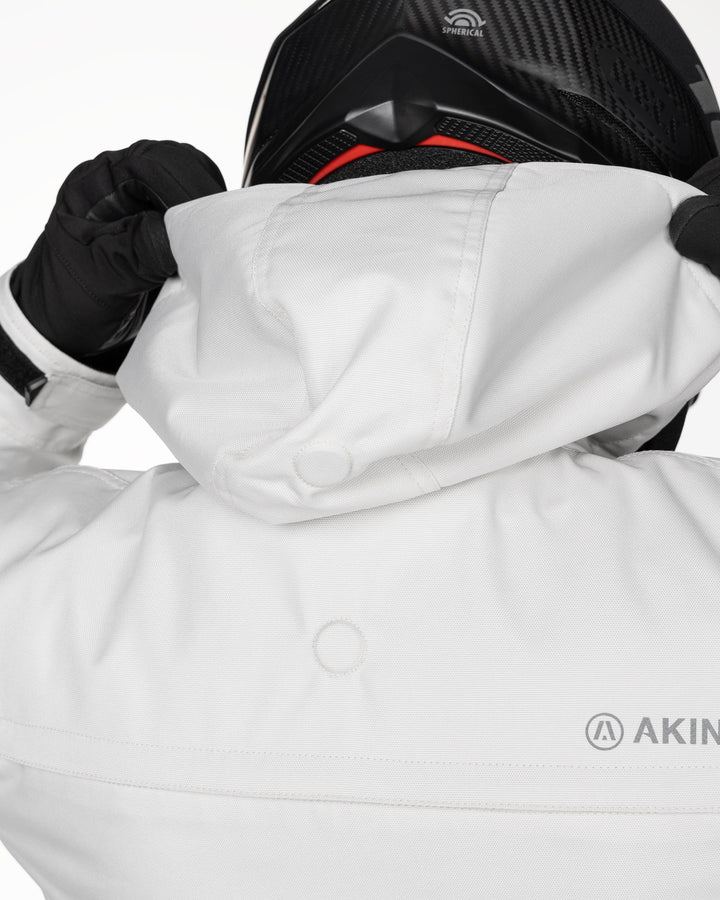 Alpha 4.0 Motorcycle Jacket - White