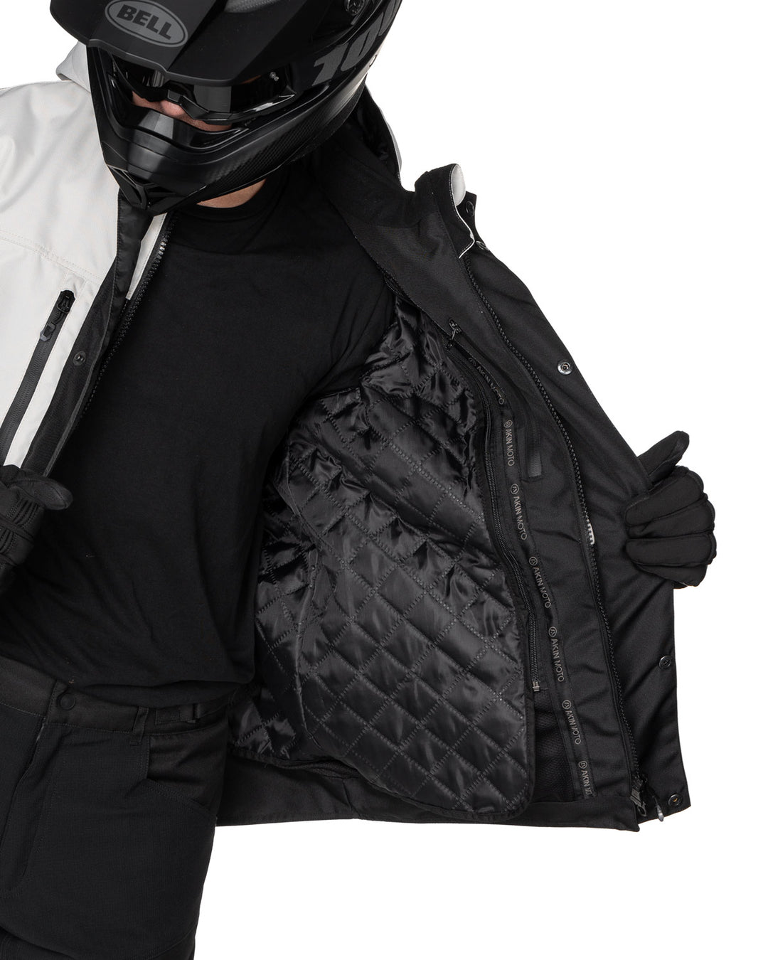 Alpha 4.0 Motorcycle Jacket - White