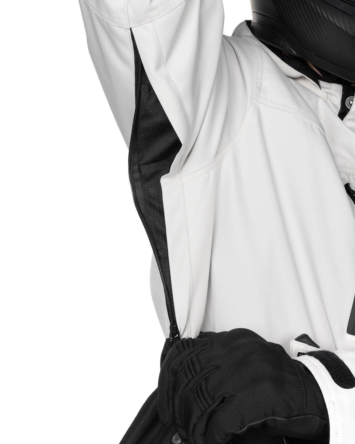 ALPHA MOTORCYCLE JACKET 4.0 - WHITE