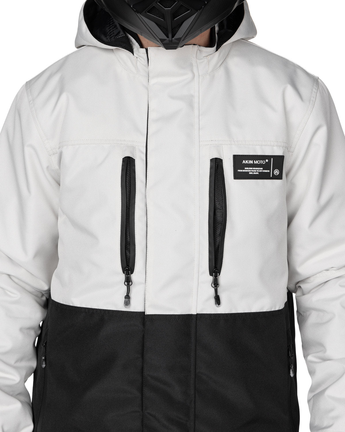ALPHA MOTORCYCLE JACKET 4.0 - WHITE