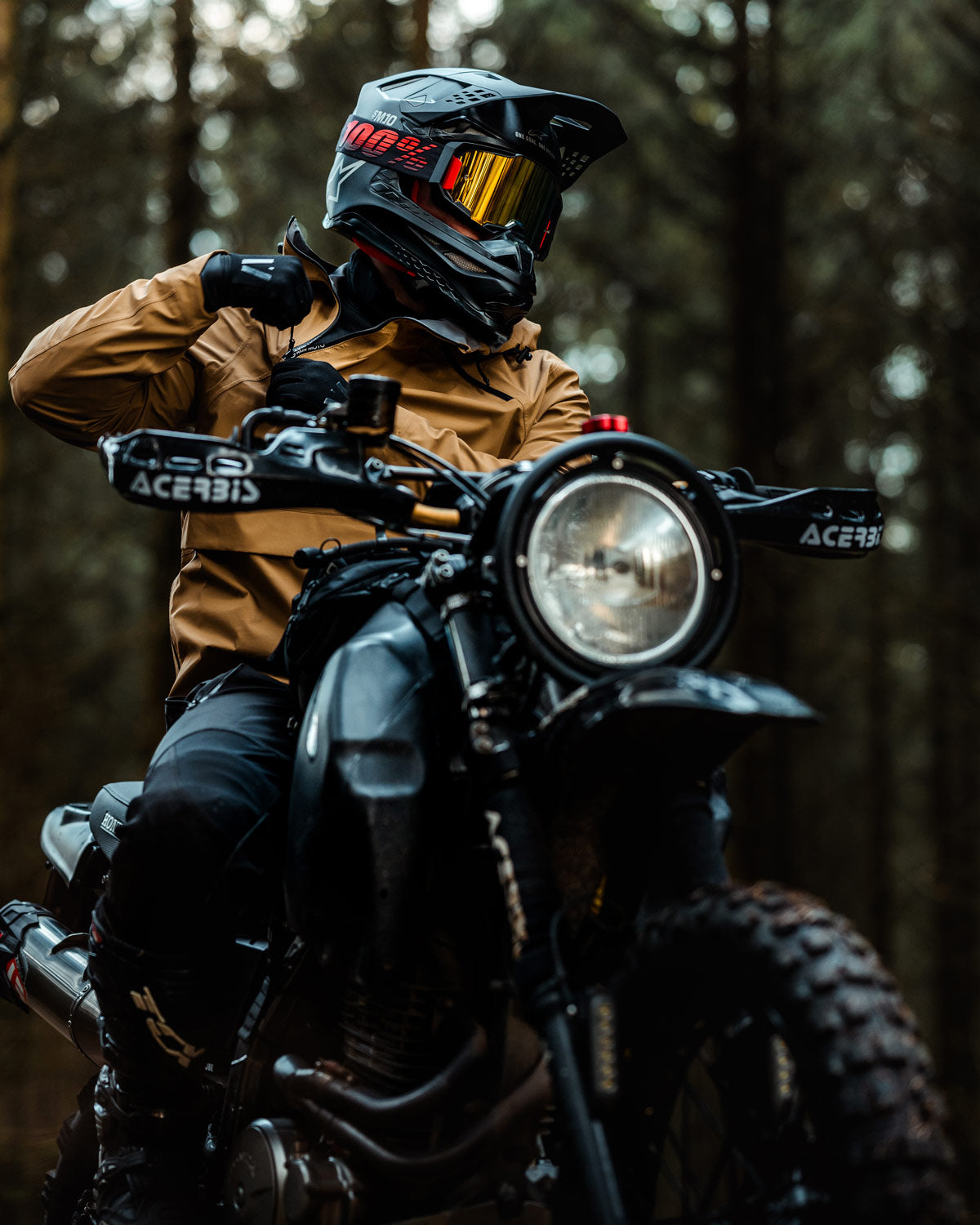 GORM MOTO ANORAK - KHAKI