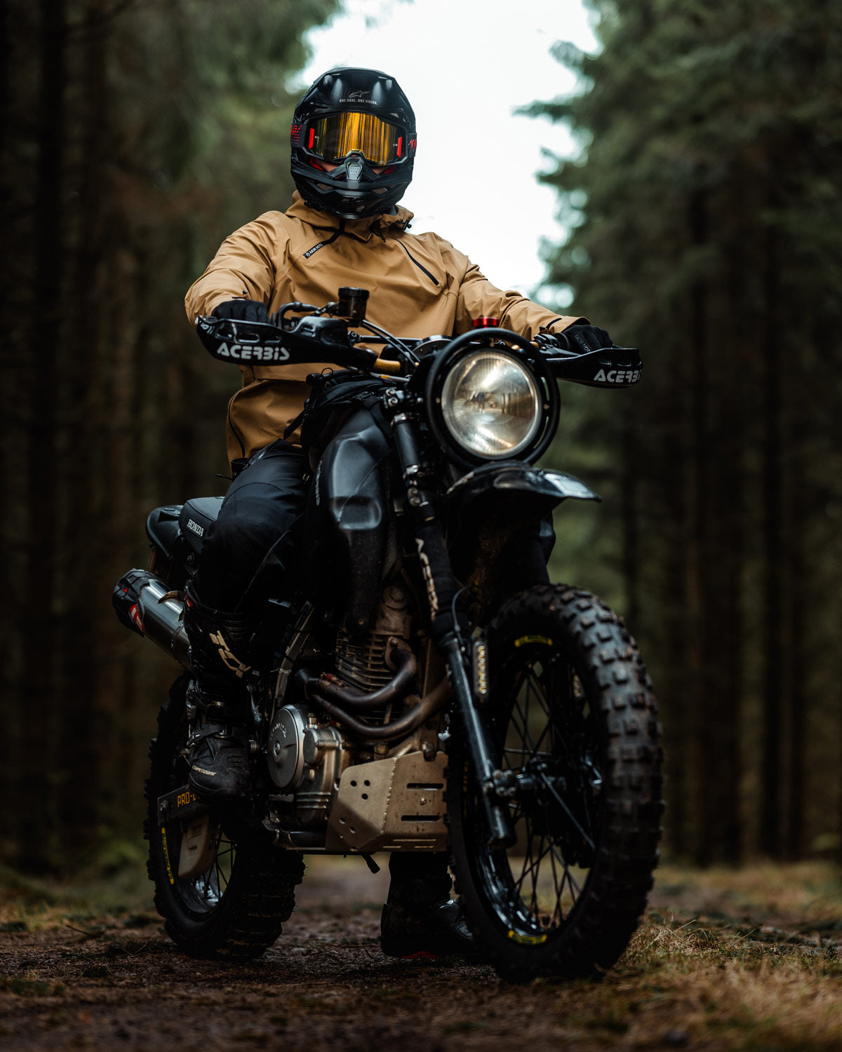 GORM MOTO ANORAK - KHAKI