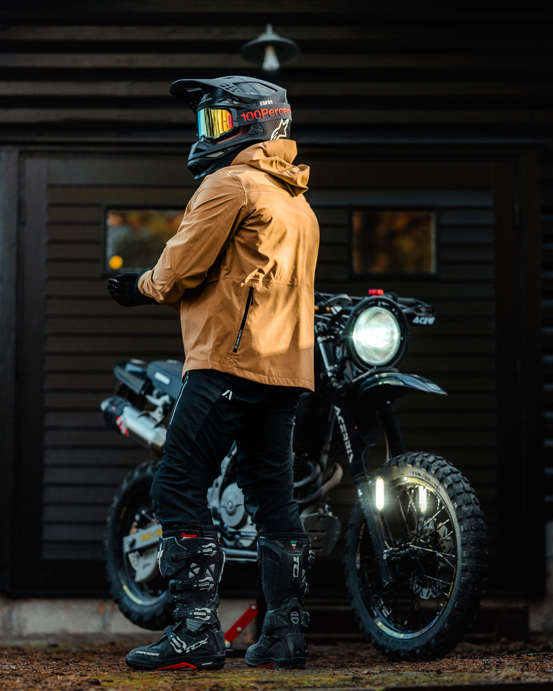 Gorm Moto Anorak - Khaki
