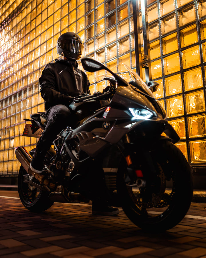 Gorm Moto Anorak - Black