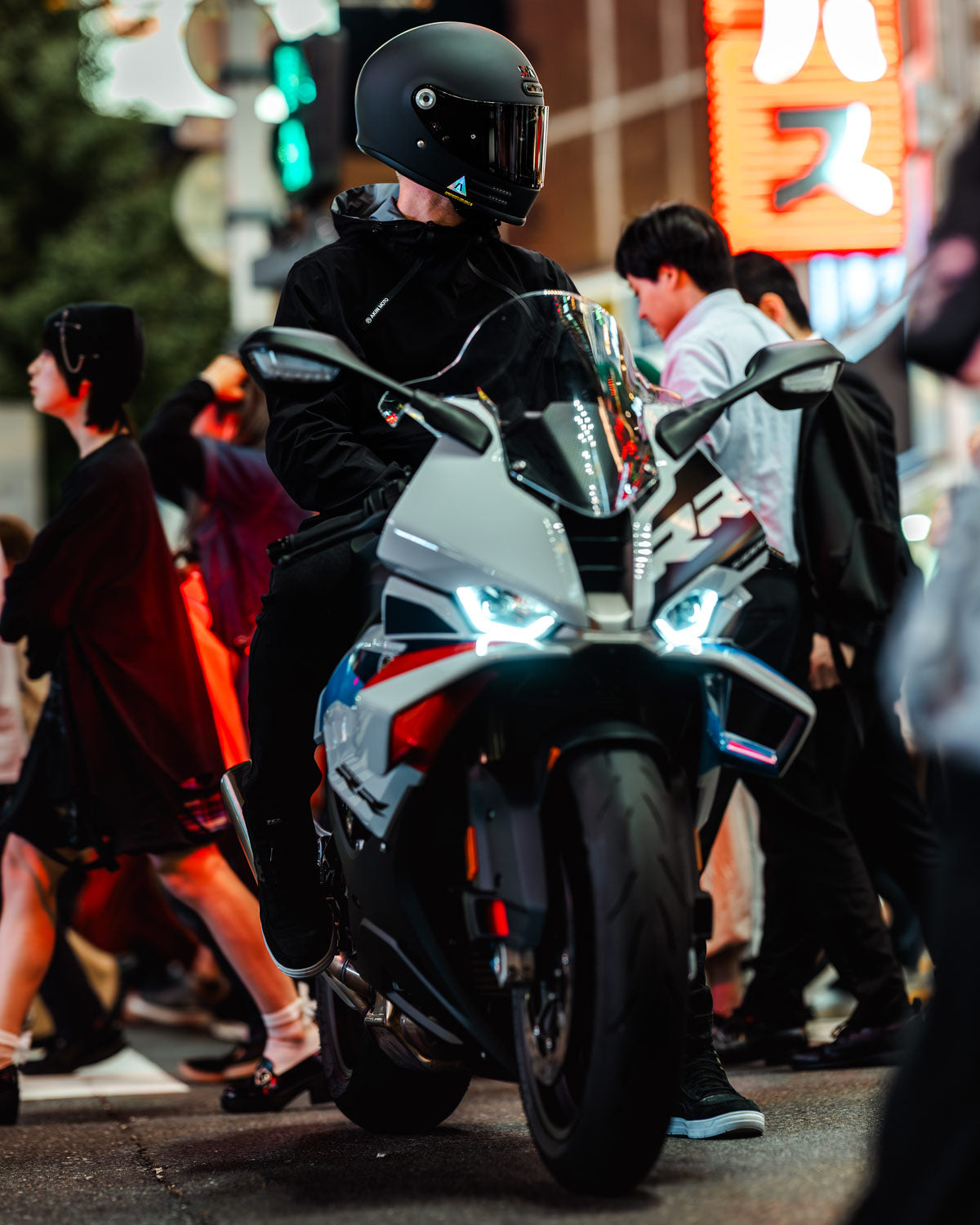 GORM MOTO ANORAK - BLACK