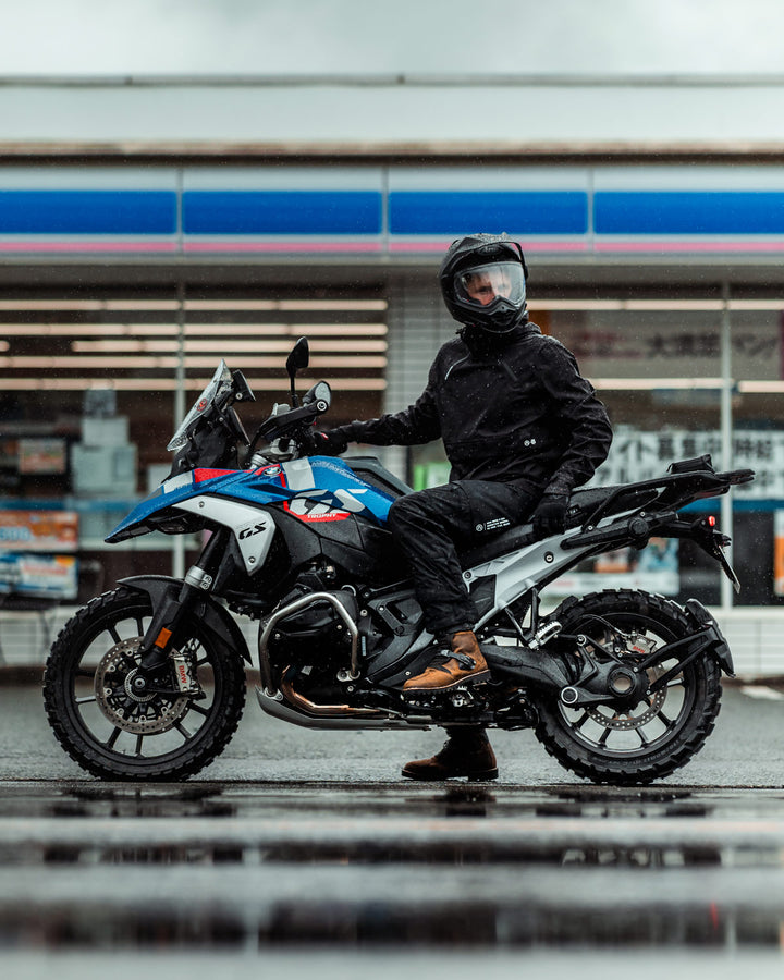 Gorm Moto Anorak - Black