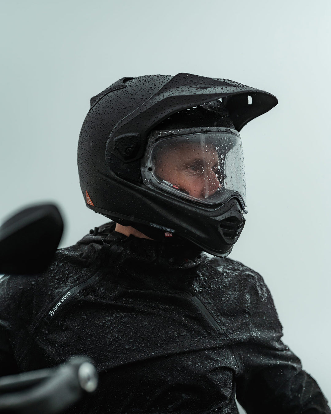 Gorm Moto Anorak - Black