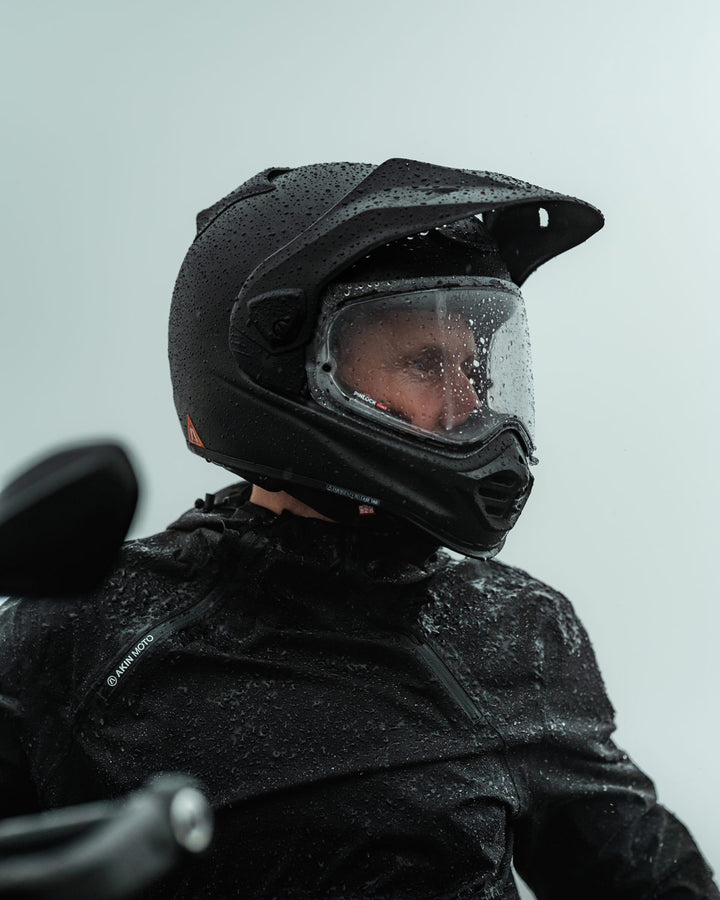 Gorm Moto Anorak - Black