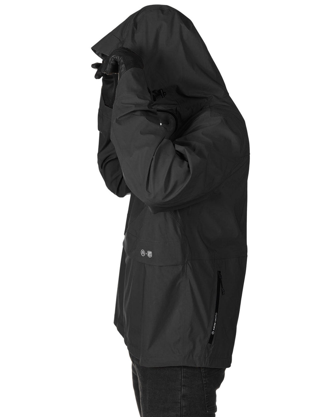 Gorm Moto Anorak - Black