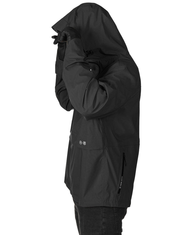 Gorm Moto Anorak - Black