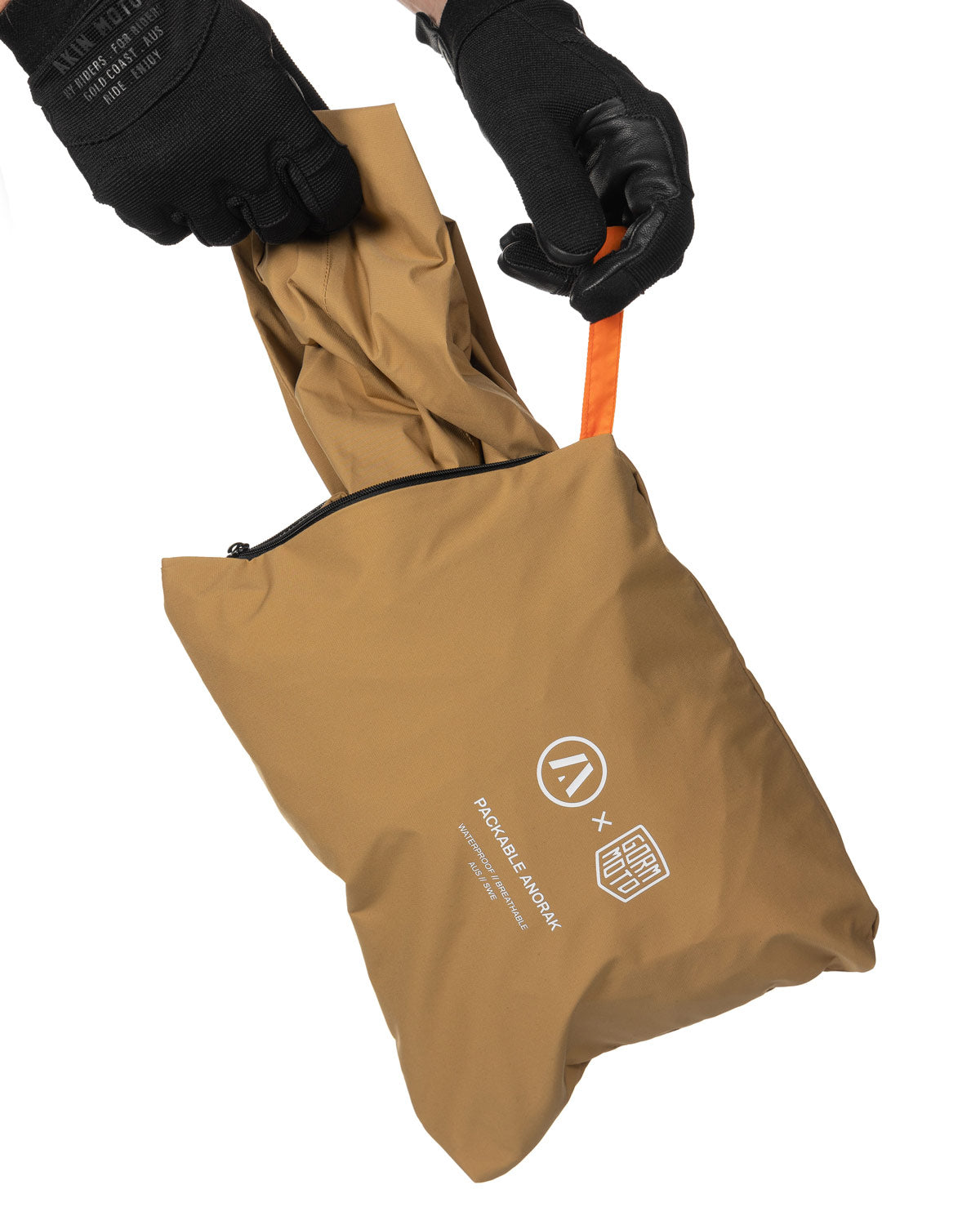 GORM MOTO ANORAK - KHAKI