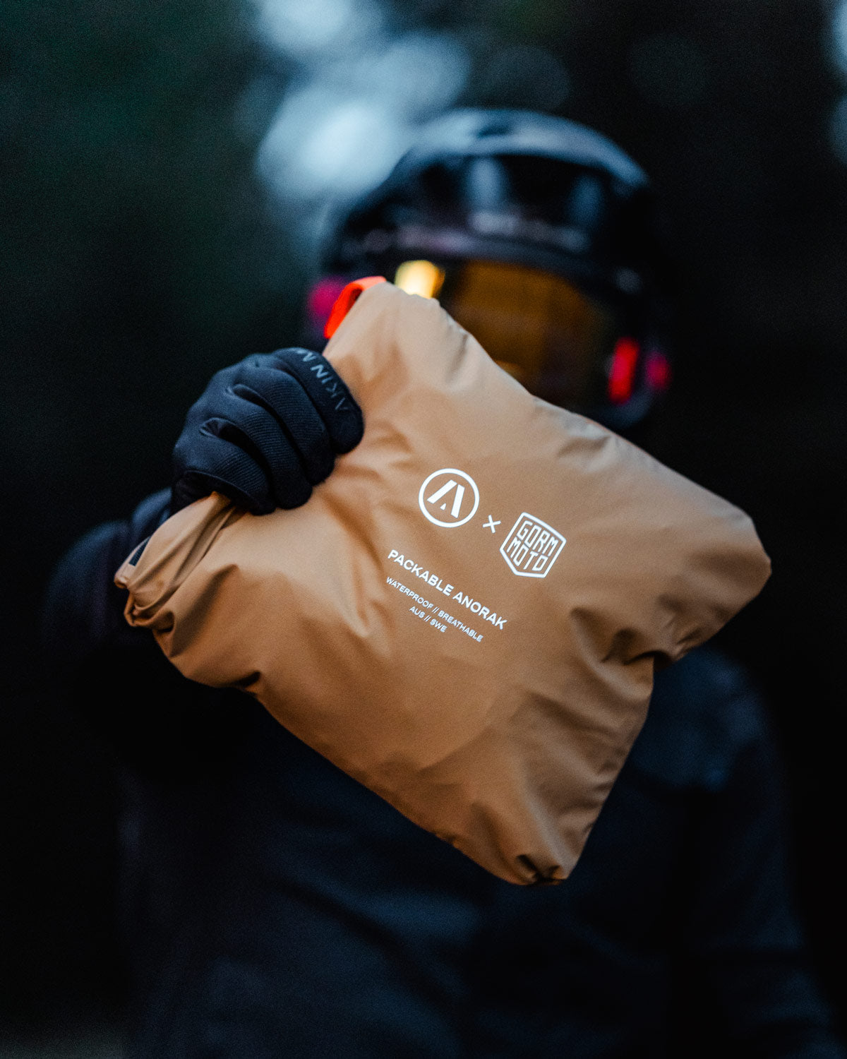 GORM MOTO ANORAK - KHAKI