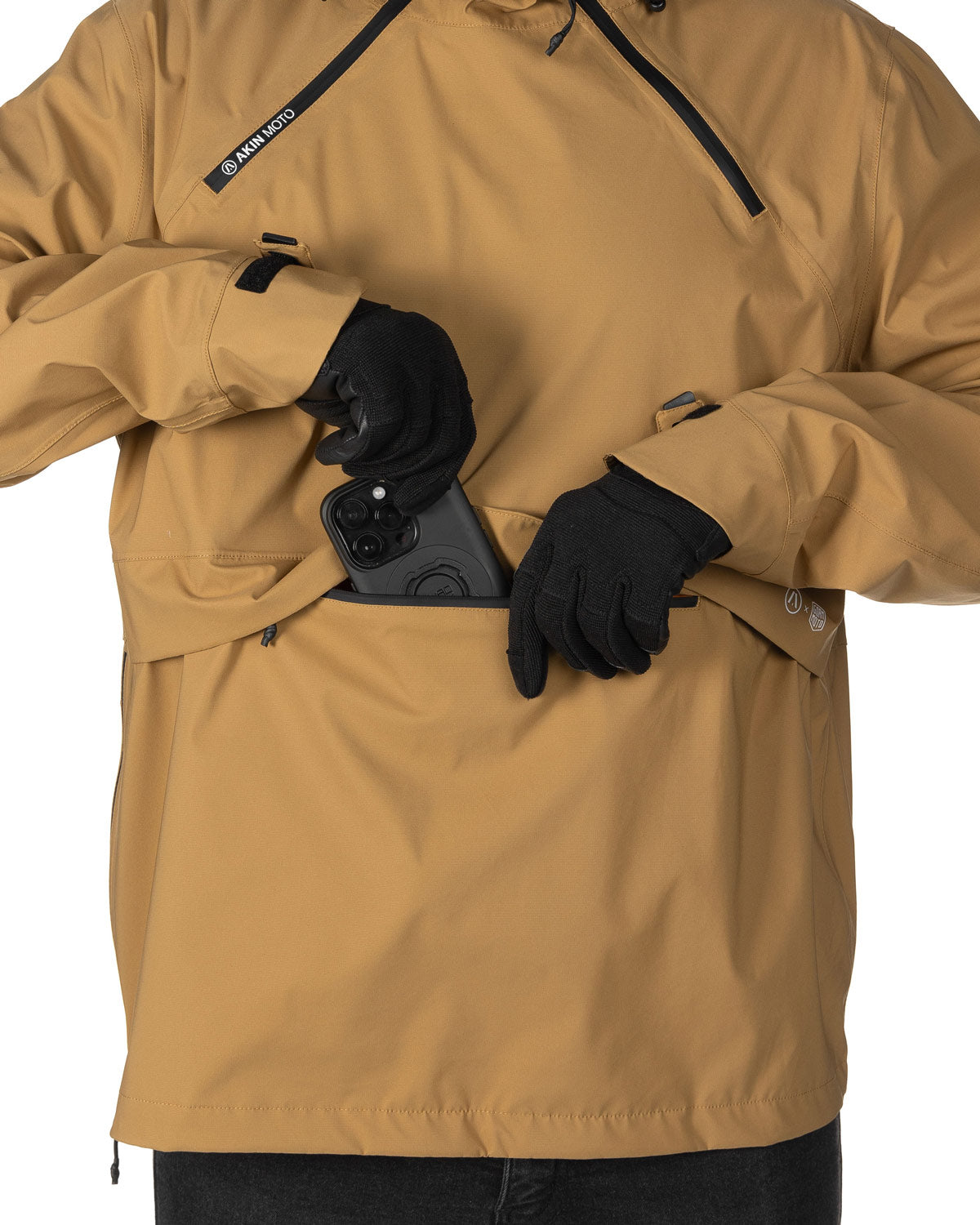 GORM MOTO ANORAK - KHAKI