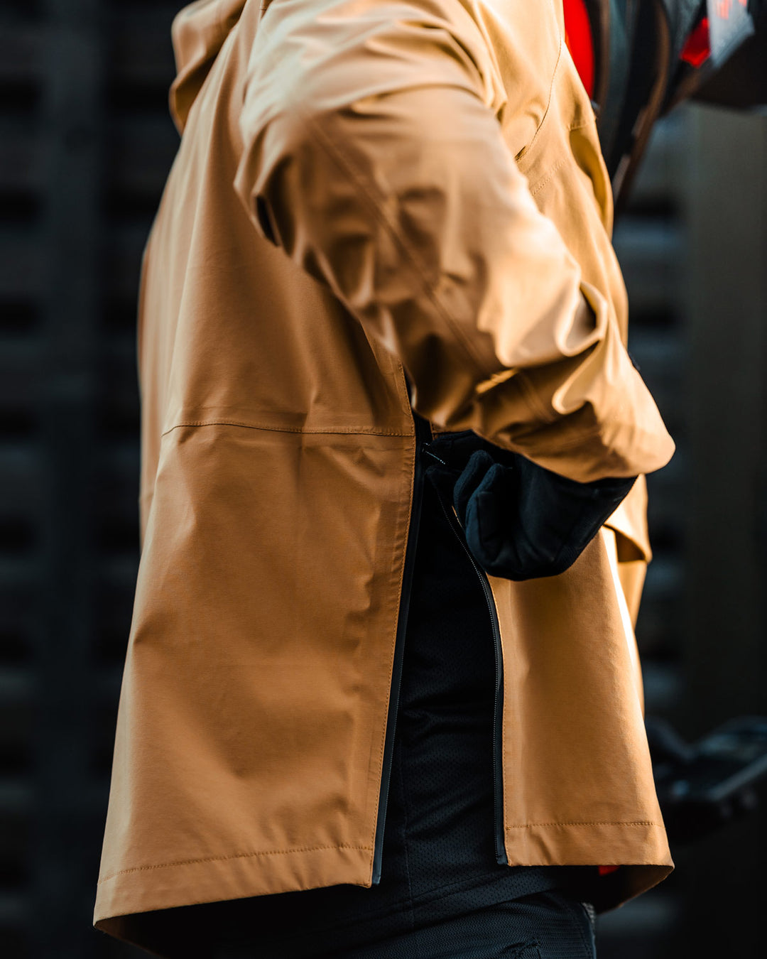 Gorm Moto Anorak - Khaki