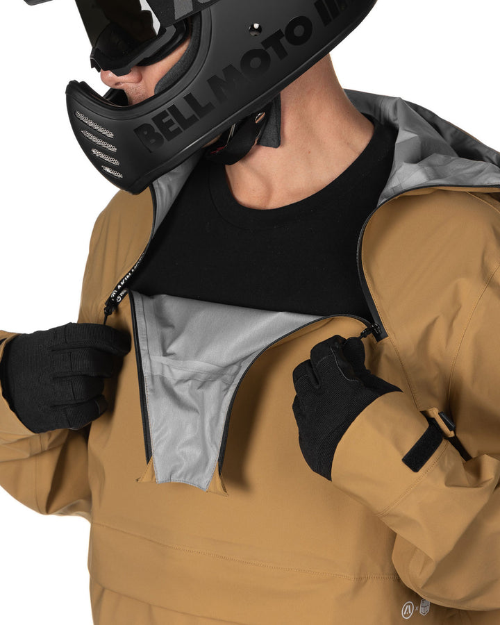 Gorm Moto Anorak - Khaki