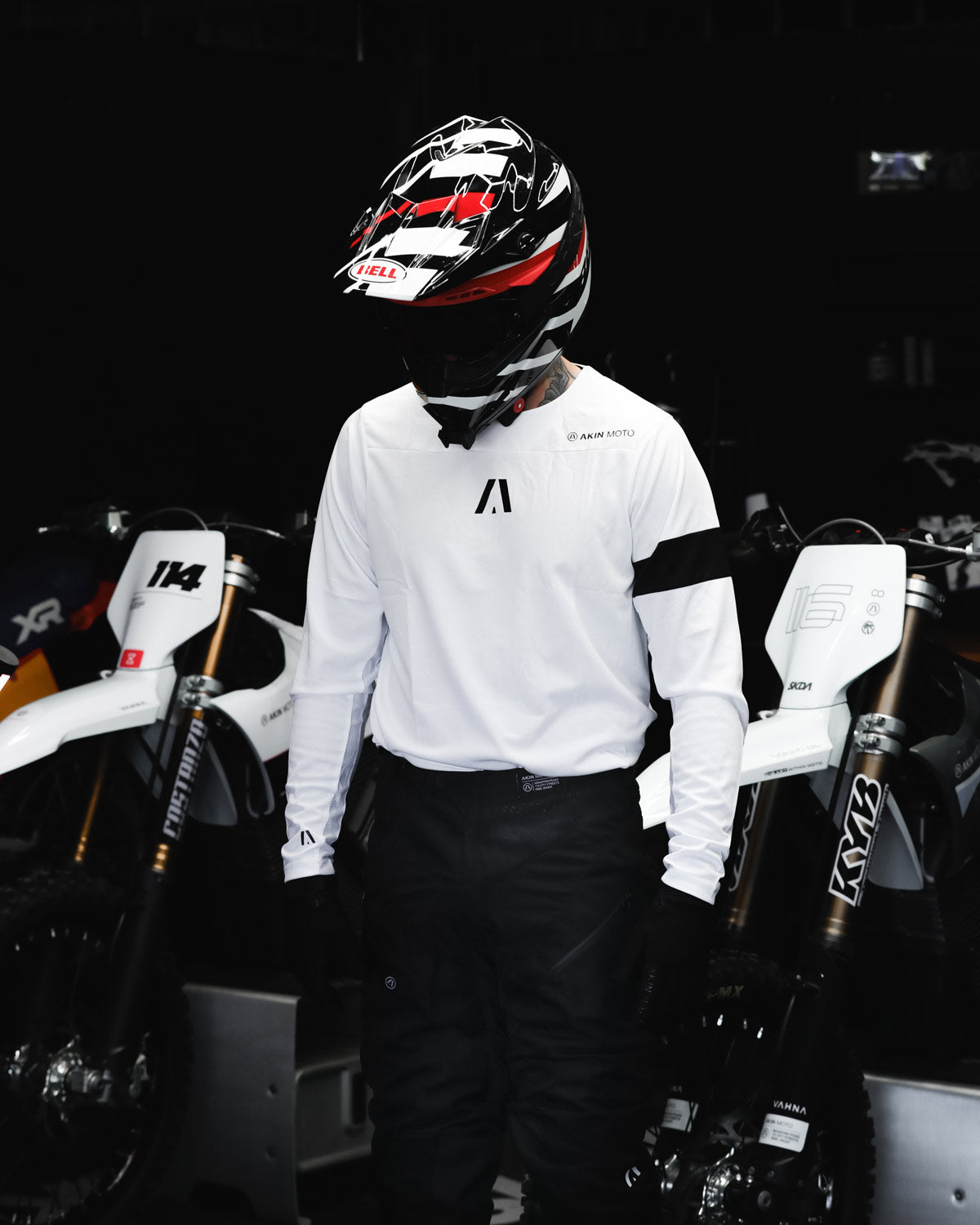 VORTEX OFF-ROAD JERSEY WHITE