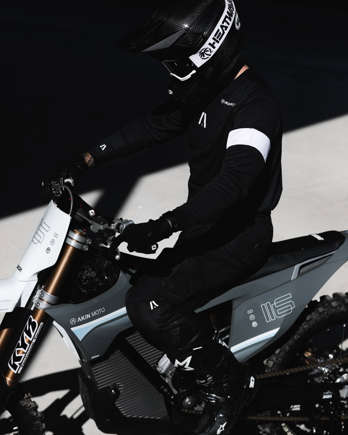 VORTEX OFF-ROAD JERSEY BLACK