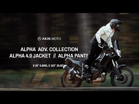 Alpha 4.0 Motorcycle Jacket - Black